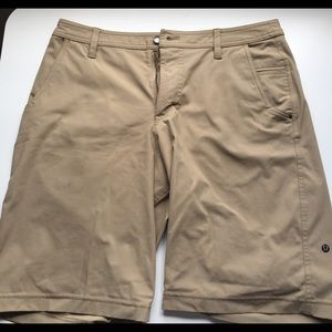 Lululemon khaki shorts